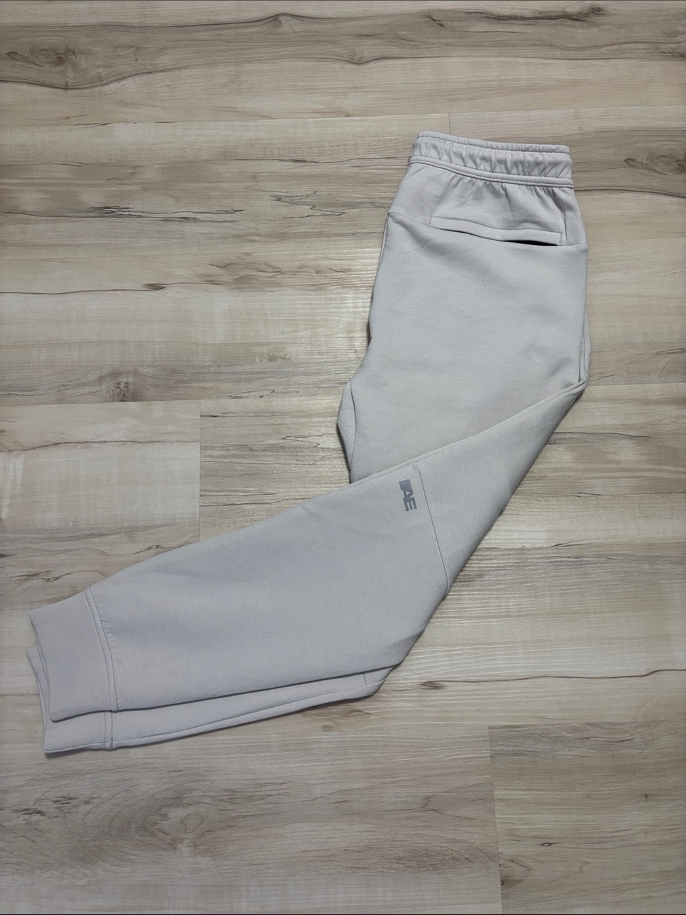 Men's American Eagle Light Cream Jogger Pants - Comfortable Everyday Sweatpants